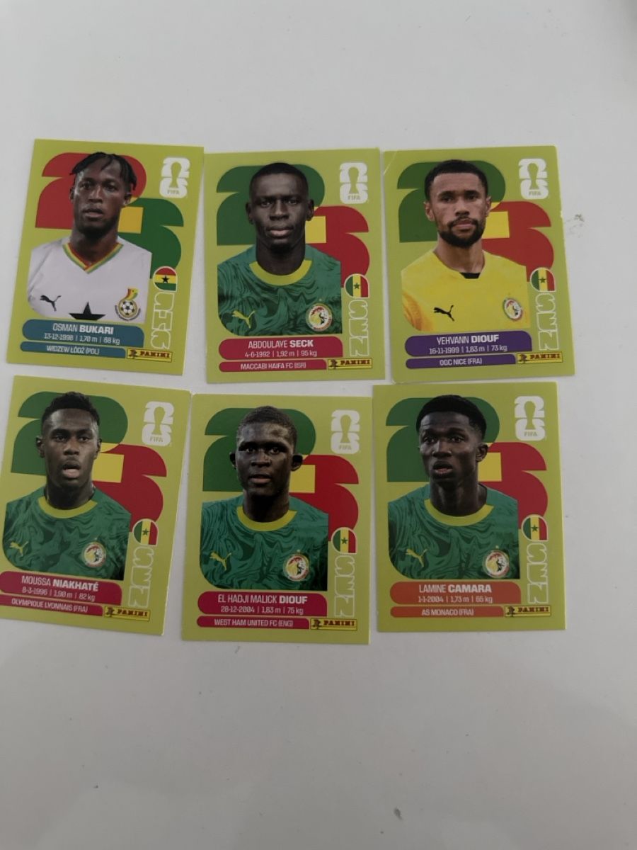 Panini Carte collezionabili: Panini WM 2026 Sticker Einzelkarten Sammlung Senegal – Usato da Basel venduto da Sergen96