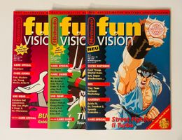 Fun Vision Nintendo Magazin  (1993/94) 3 Stk. guter Zustand