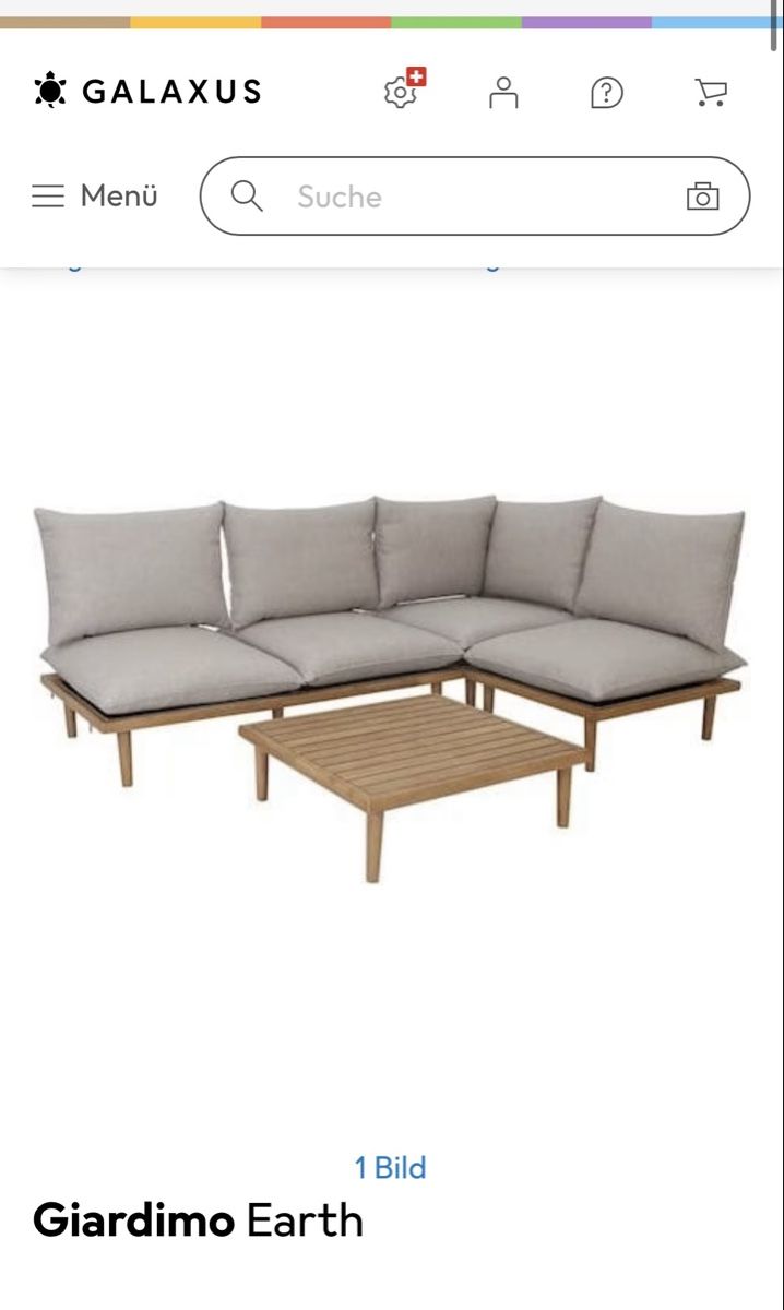 Divani: Lounge-Set / Gartenlounge / Outdoorlounge – Usato da Wallisellen venduto da rao_r298 4