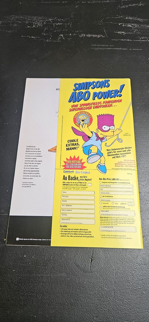 Comics: Simpsons Comics 1999, Der gelbe Knall – Neu (gemäss Beschreibung) aus Belp von Ginus85 3