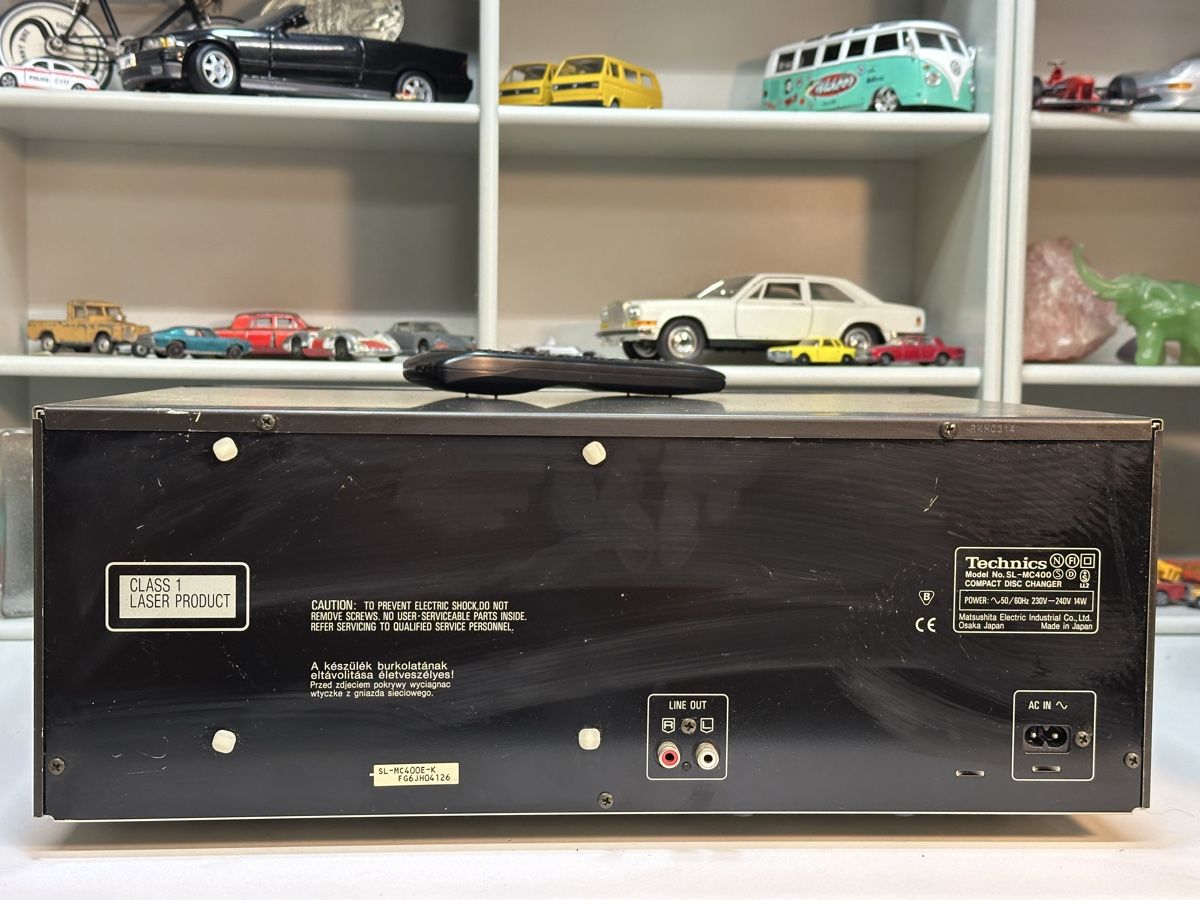 Technics Aufnahmegeräte: Technics SL-MC400 CD Wechsler mit Fernbedienung – Gebraucht aus Wädenswil von HobbyZimmer 6