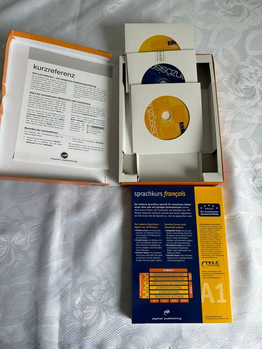Hörbücher: Sprachkurs Französisch A1 Buch mit 3 CD – Neu (gemäss Beschreibung) aus Bronschhofen von Xena37 2