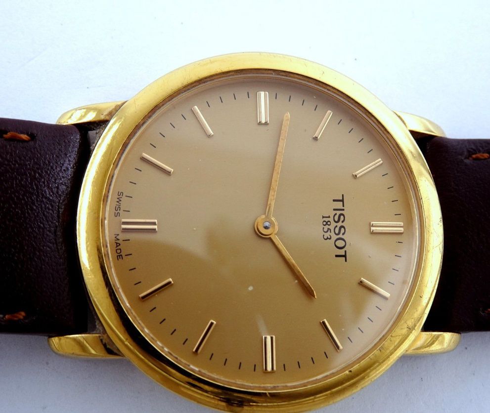 Tissot Orologi: Tissot vergoldet, elegantes Design – Usato da Untersiggenthal venduto da TimeandShine 4