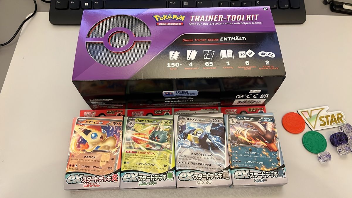 Giochi: Pokemon Trainer Toolkit + 4 japanese starter decks – Usato da Esslingen venduto da kra_7lvr