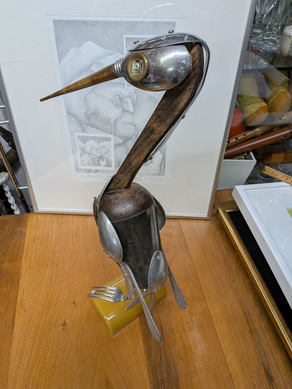 Sculture & Statue: Skulptur lustiger Vogel – Usato da Emmen venduto da magelan 1