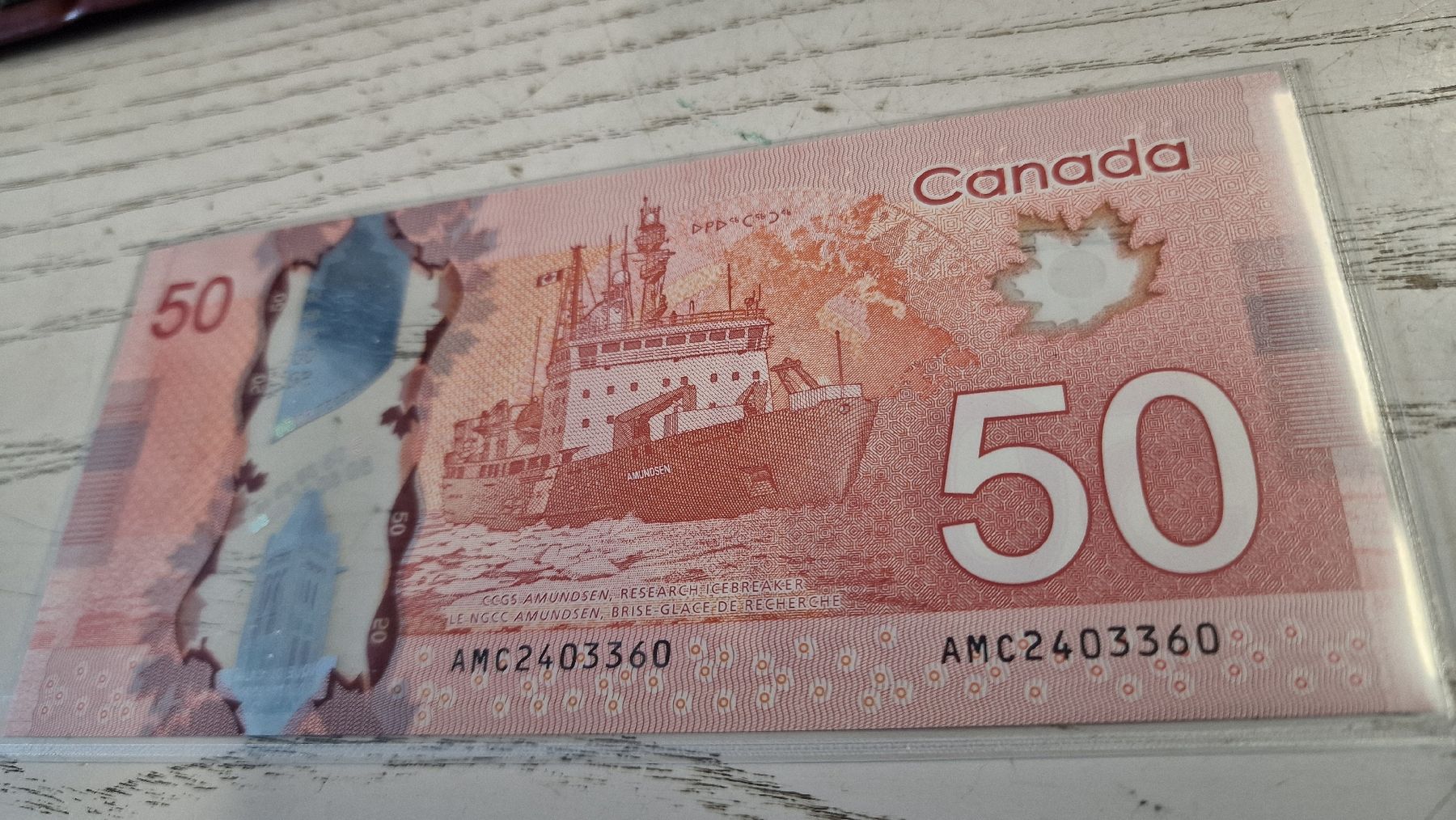 Billets de banque: 50 Dollar Kanada Banknote neu  – Neuf avec emballage d'origine à Herisau par Antiques.AR 1