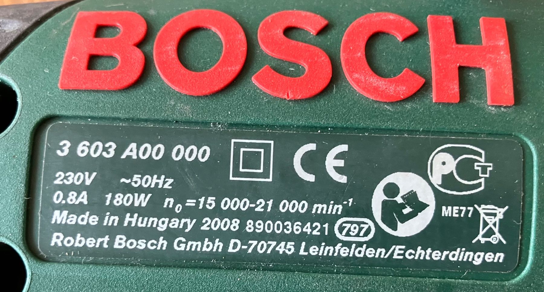 Bosch Smerigliatrici & Lucidatrici: Schleifmaschine Bosch – Usato da Waldstatt venduto da breitaxt 3