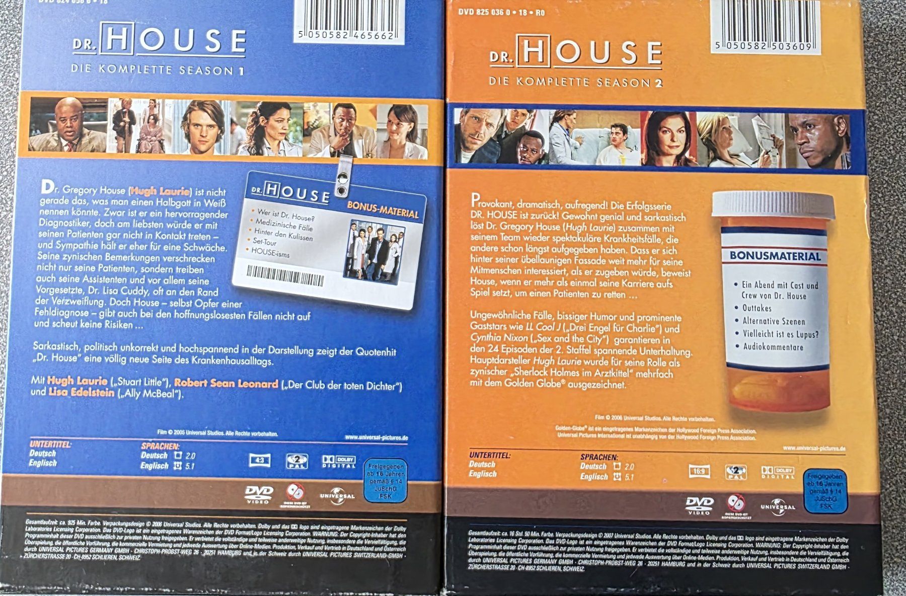 Tutti i DVDs: DVD Dr. House - Staffel 1 & 2 – Usato da Oetwil am See venduto da fineli2 1