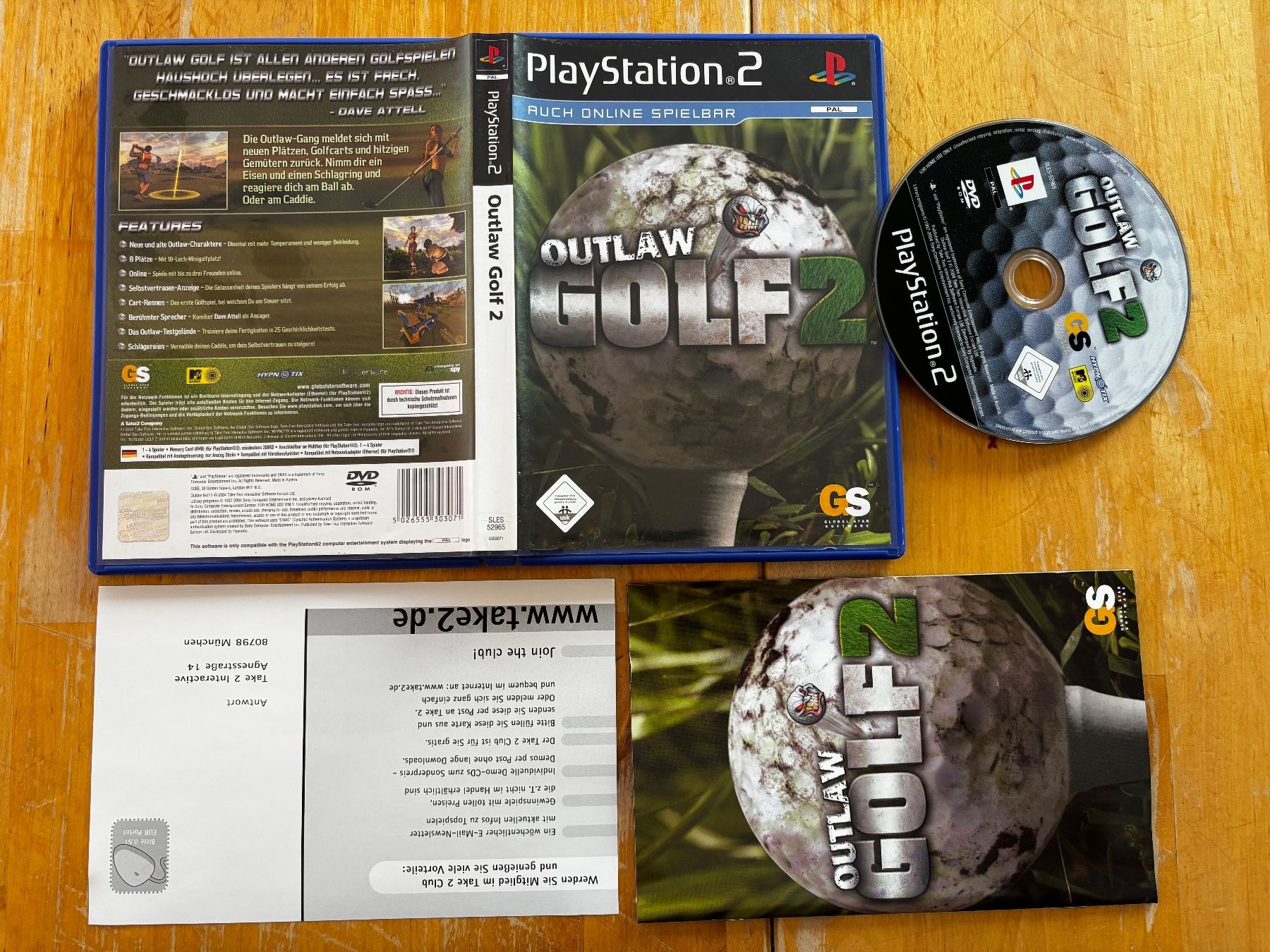 Giochi: Outlaw Golf 2 (CIB) – Usato da Frenkendorf venduto da gelbeZinnie