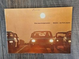 Werbeprospekt Mazda von 1972