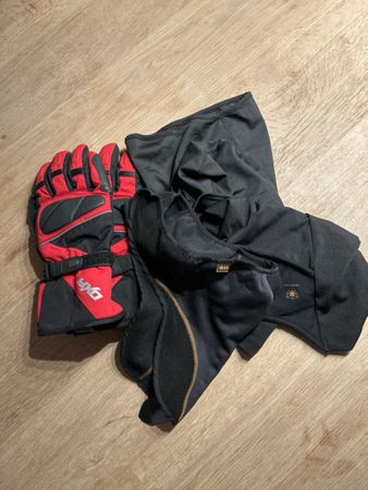Motorrad Handschuhe mit 3 Gesichtschutz