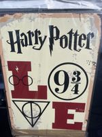 Harry Potter Schild "Love" - Neu & Original!