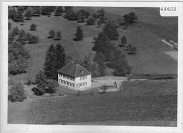 Flugaufnahme Schlatt Pfarrhaus - Photo: 90x125mm