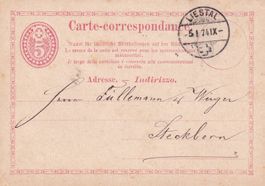 Ganzsachen Schweiz