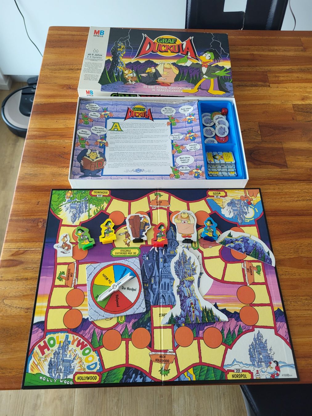 Giochi: Brettspiel Graf Duckula MB Spiele 1990 – Usato da Niederhelfenschwil venduto da Bruce019 1