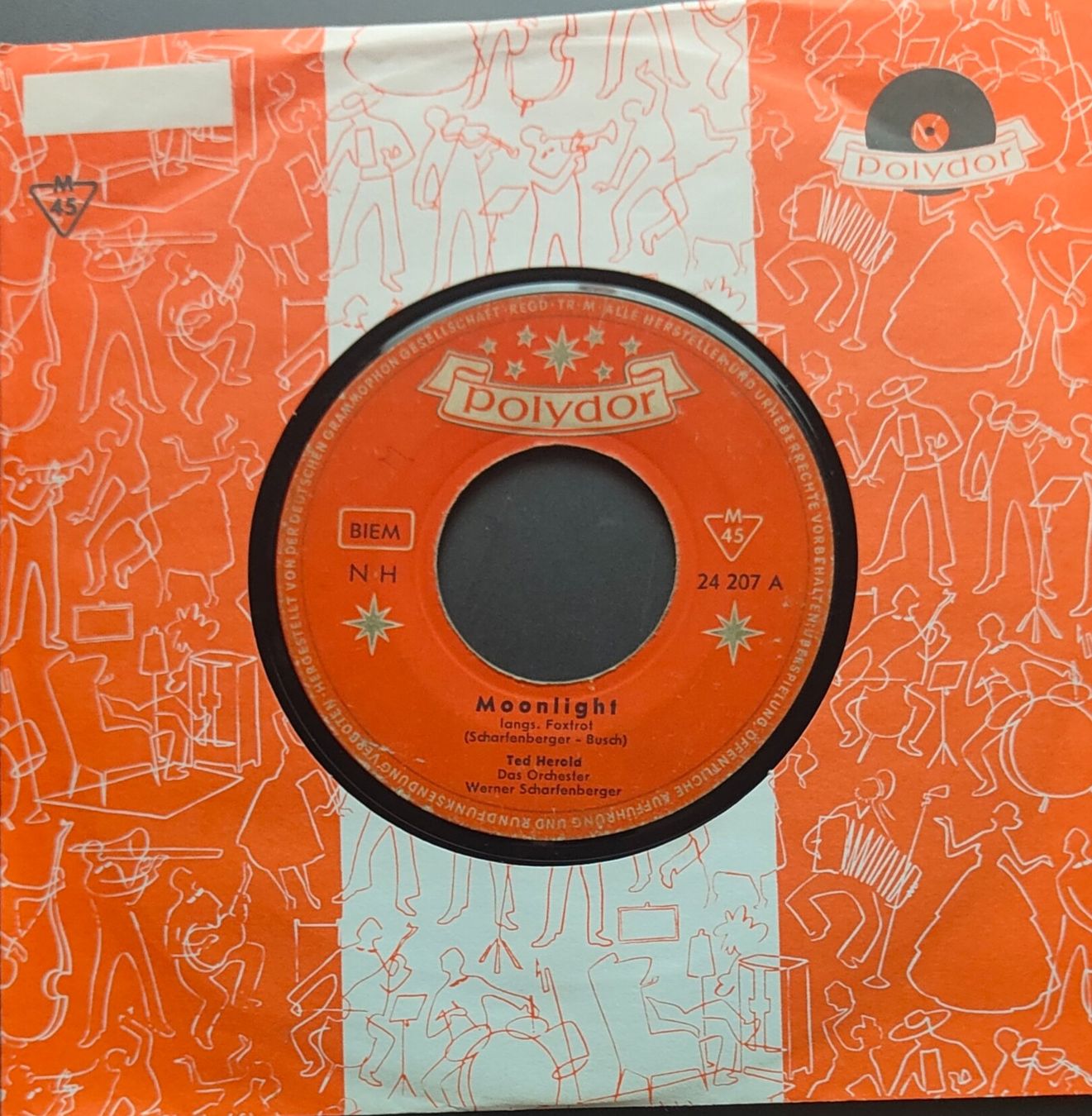 Dischi in vinile: Vinyl-Single Ted Herold - Moolight – Usato da Langenthal venduto da Modo39