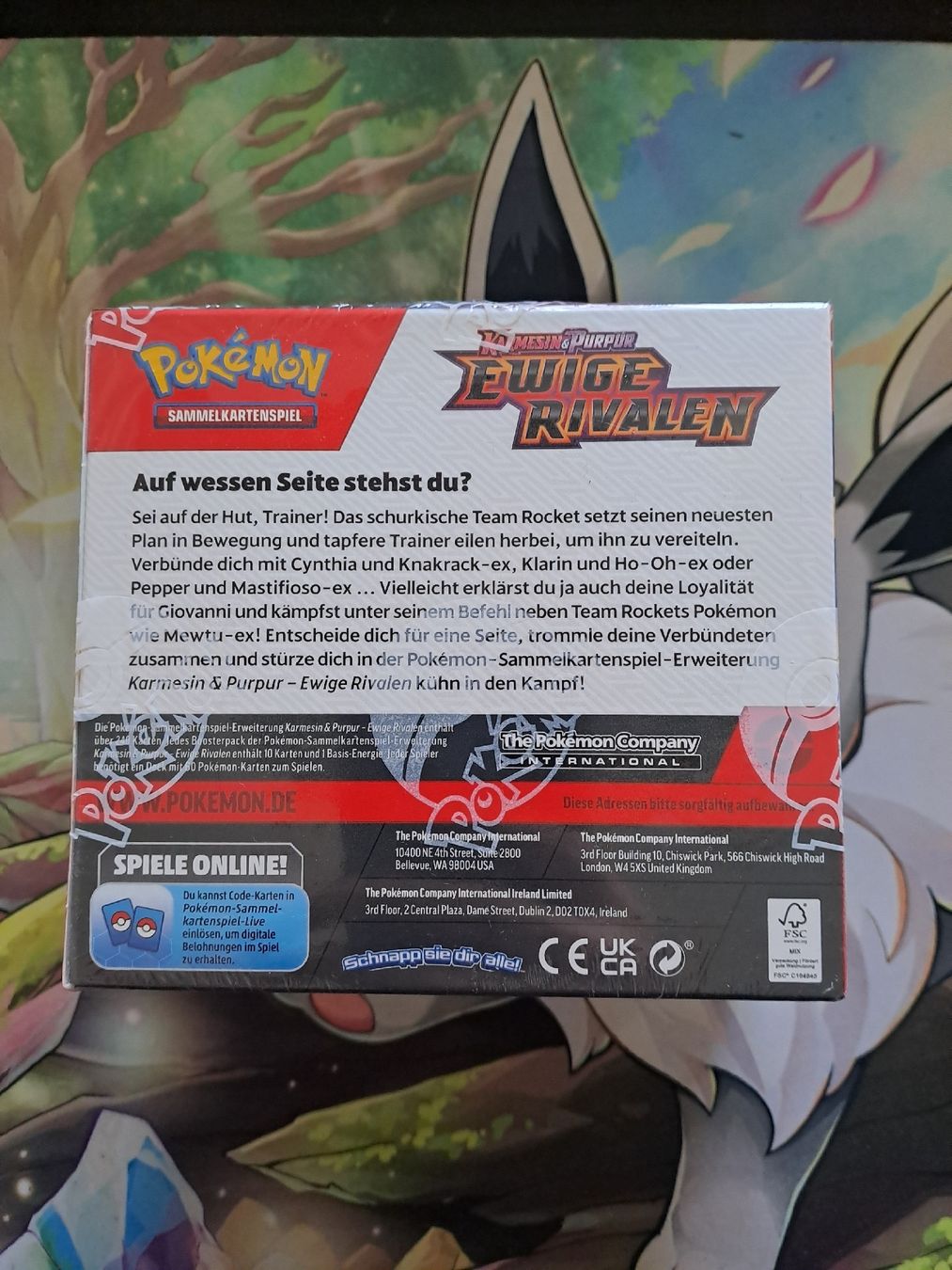 Pokémon Carte collezionabili: Ewige Rivalen Display – Nuovo (secondo la descrizione) da Basel venduto da mfe_86h9 1