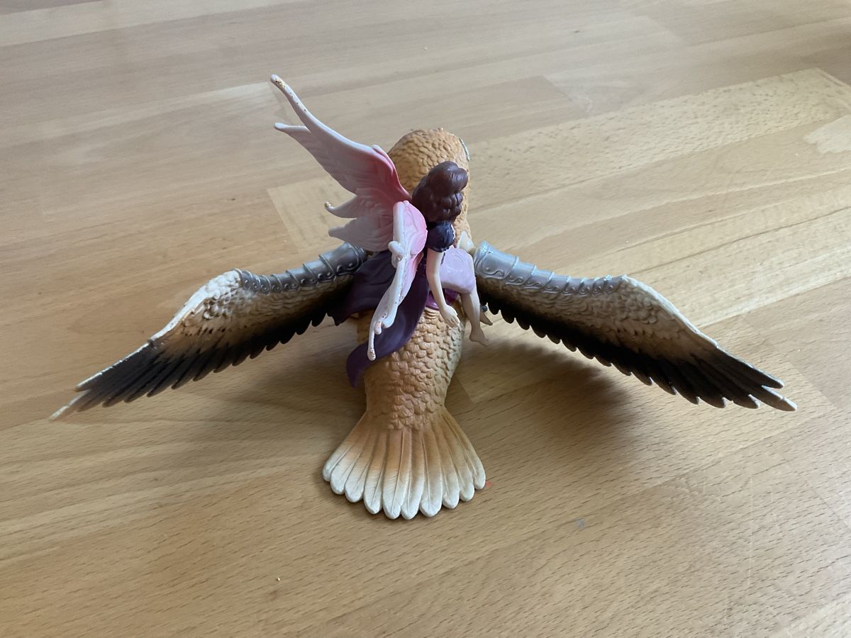 Schleich Statuette: Schleich Eule mit Fee guter Zustand – Usato da Jona venduto da Rubinrot 5