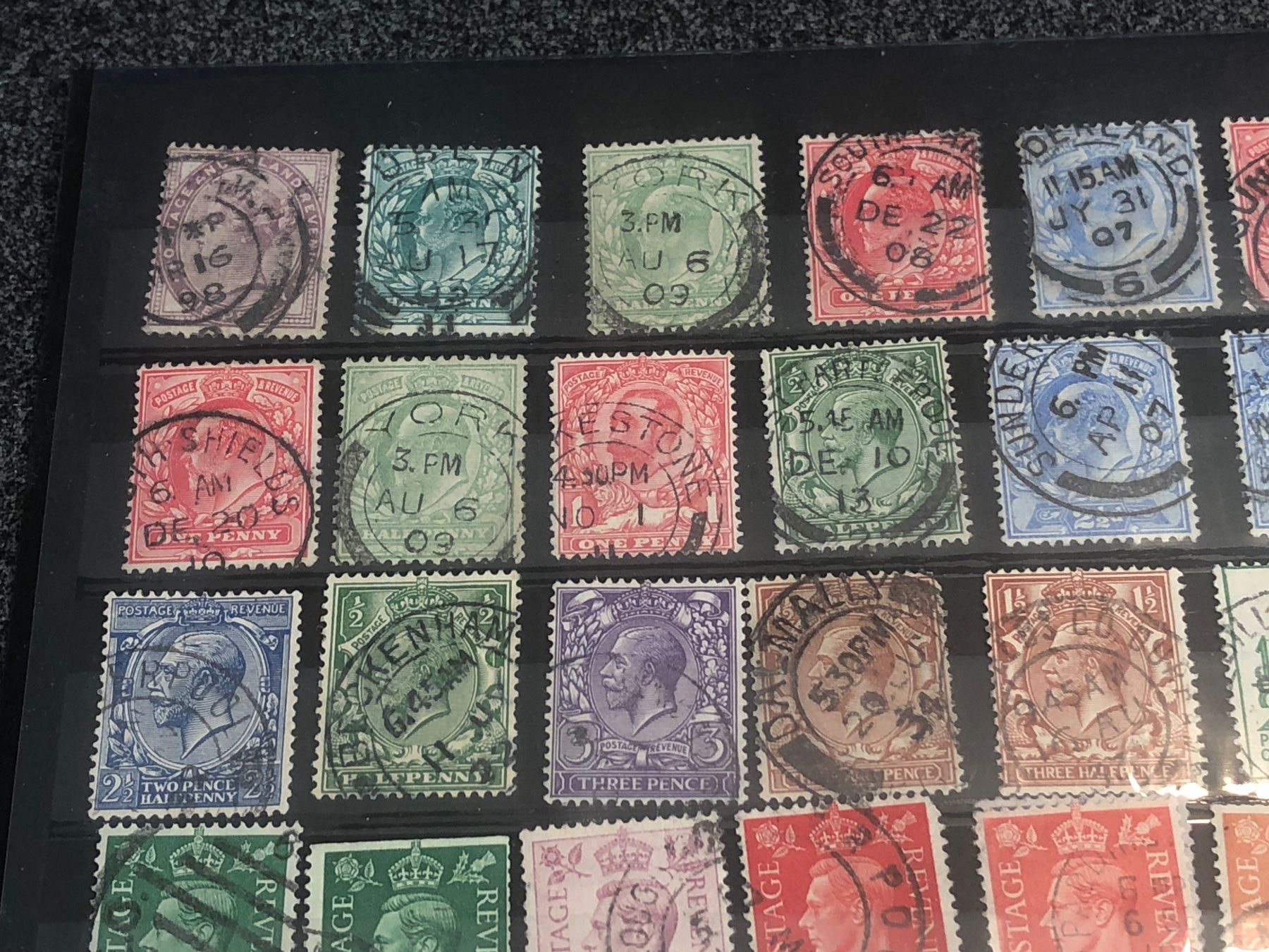 Alle Briefmarken: British Stamps with nice cancellations! – Gebraucht aus Winterthur von SchatzchischtliWinti 1