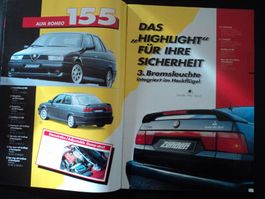 Prospekt Alfa Romeo Tuning Zender 1994