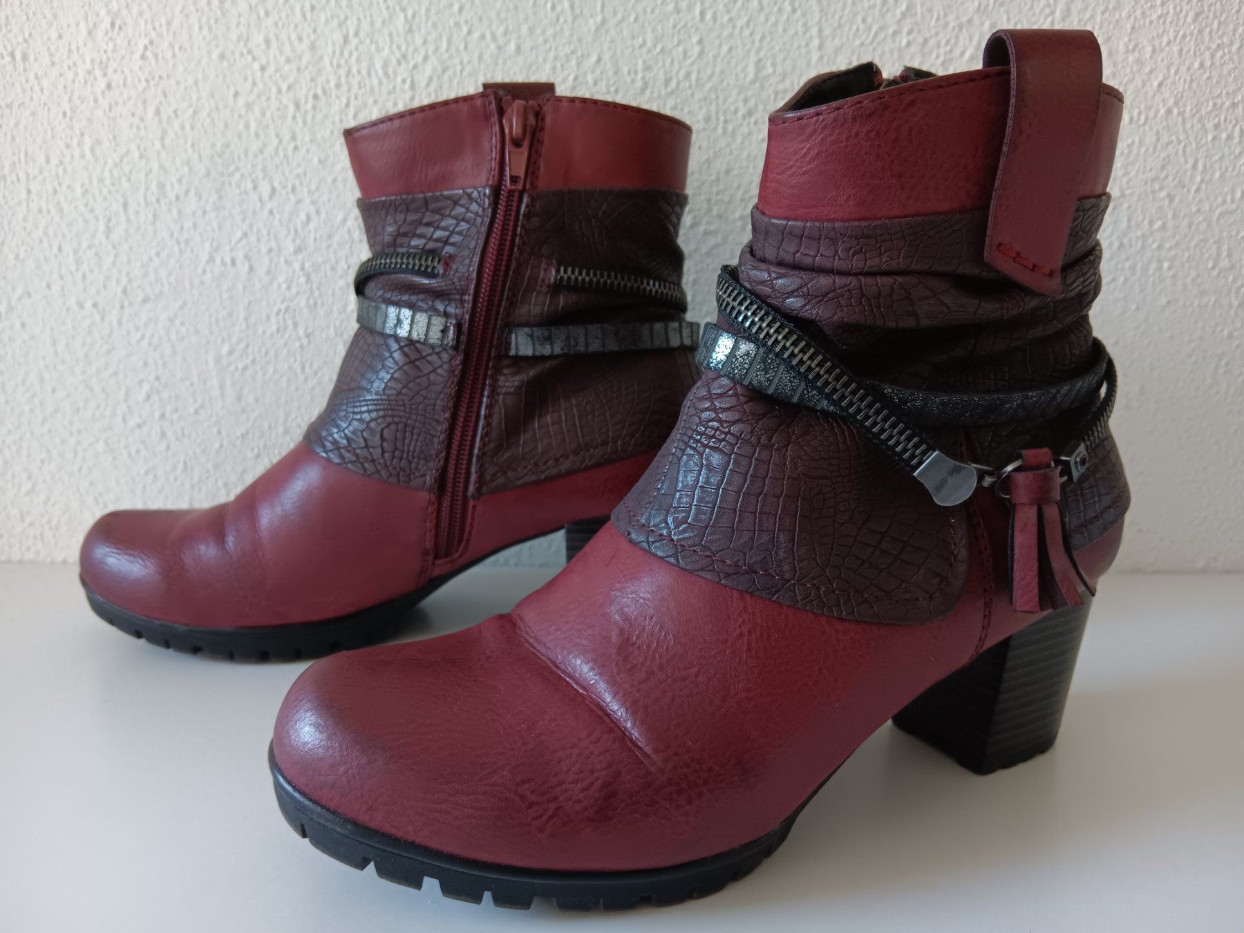 Rieker Damenschuhe: RIEKER Bottines / Stiefeletten pointure / Nummer 37 – Gebraucht aus Cossonay-ville von Super-Price-Quality 2