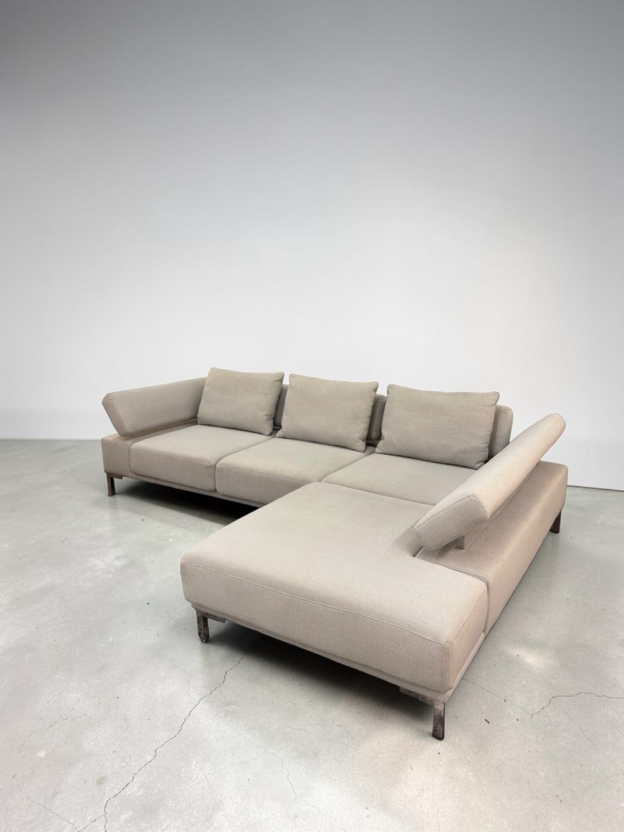 Pfister Sofas: Pfister Designer Jess Ecksofa mit Longchair, HellGrau – D'occasion à Fehraltorf par Sofalab.swiss 4