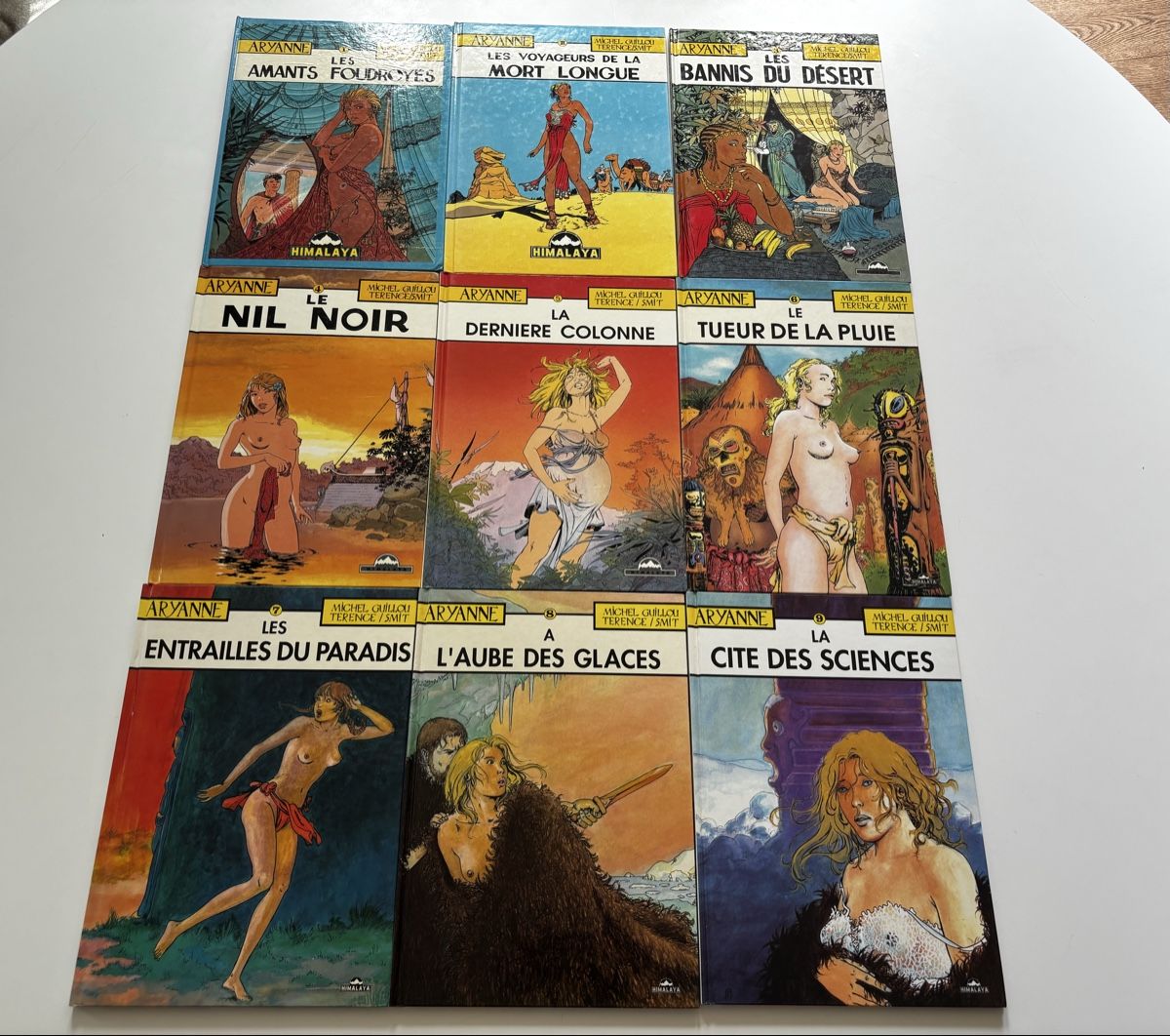 BD: ARYANNE COLLECTION COMPLÈTE - 9 Albums – D'occasion à Bern par jcmda