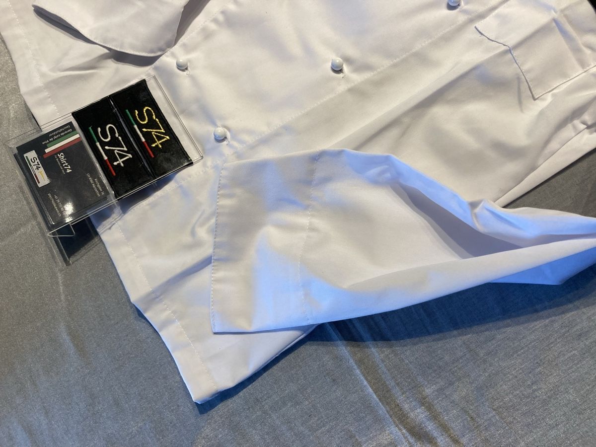 Jacken: Professionelle Kochjacke White size M – Neu und originalverpackt aus Märstetten von Shirt74 1