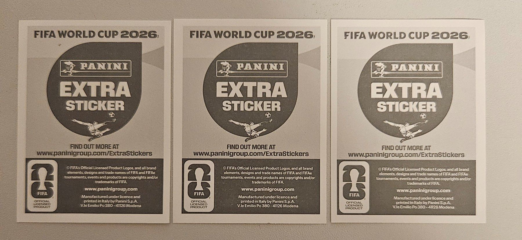 Panini Carte collezionabili: Panini WM 2026 - Extra Sticker – Nuovo (secondo la descrizione) da Fahrweid venduto da TR52 1