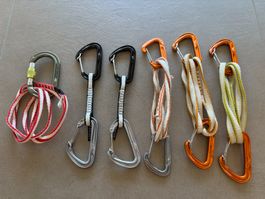 Black Diamond, Mammut, DMM Carabiners