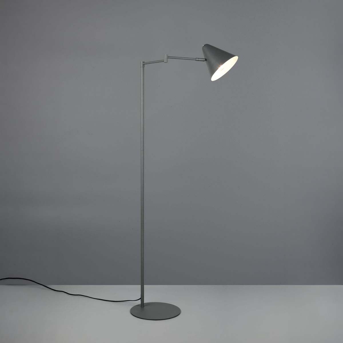 Lampade: Stehleuchte, Anthrazit, 127 cm Höhe – Nuovo (secondo la descrizione) da Kreuzlingen venduto da Smart-Light