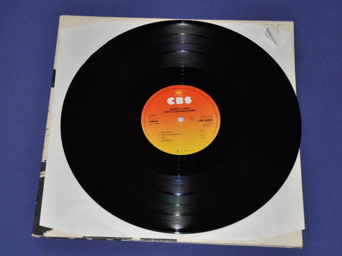 Schallplatten: LP Bruce Springsteen - Born to Run – Gebraucht aus Boll von Theodora15 3