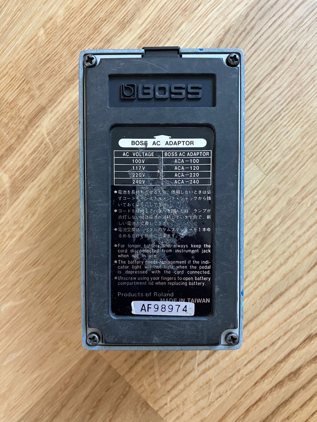 Boss Strumenti musicali: BOSS Roland Super Phaser PH-2 – Usato da Biel / Bienne venduto da Aprad 4