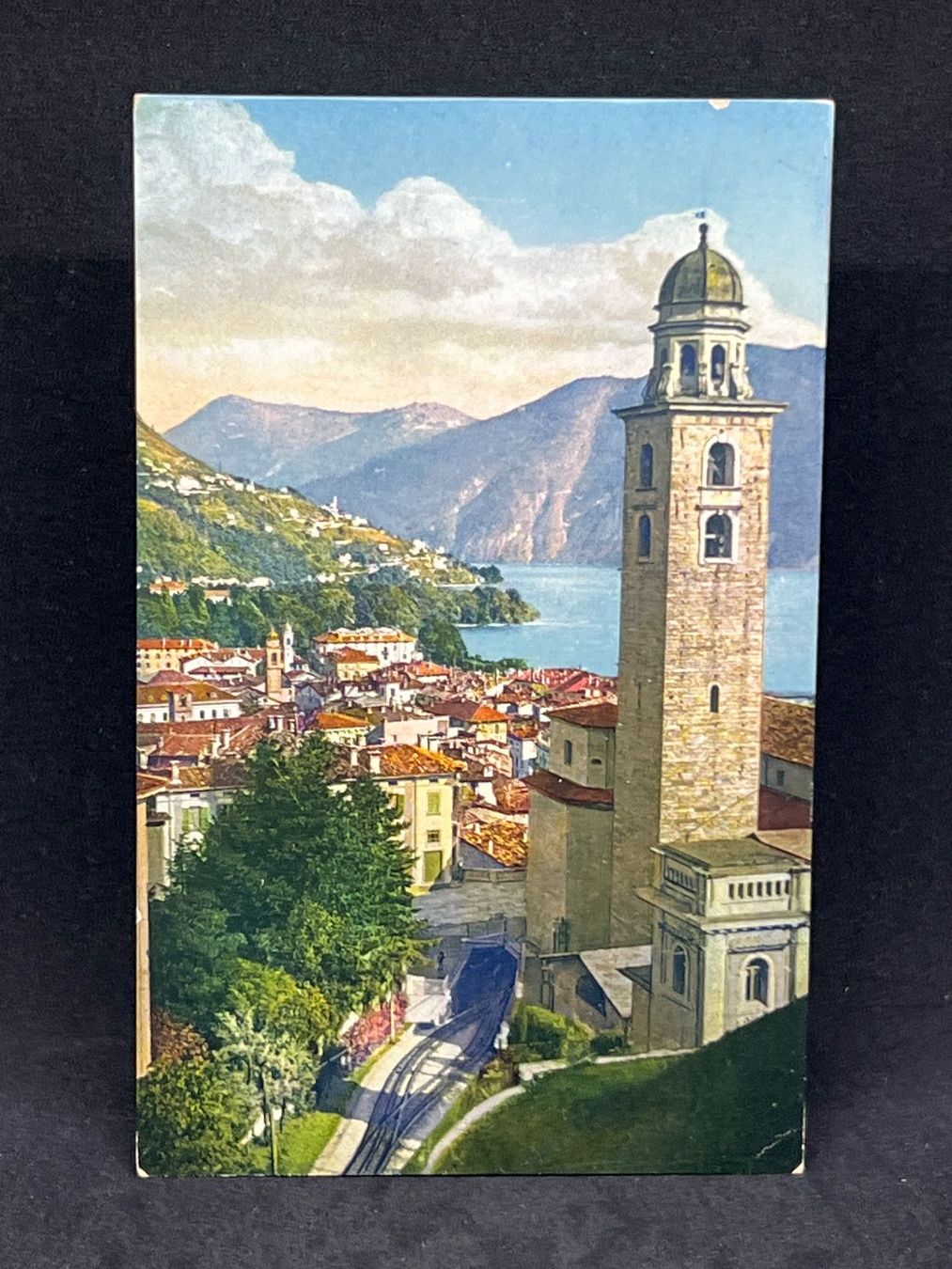 Cartoline postali: Lugano – Usato da Widnau venduto da Brusi9