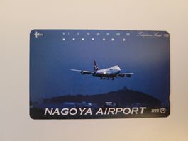 Telefonkarte Japan "Flugzeug"