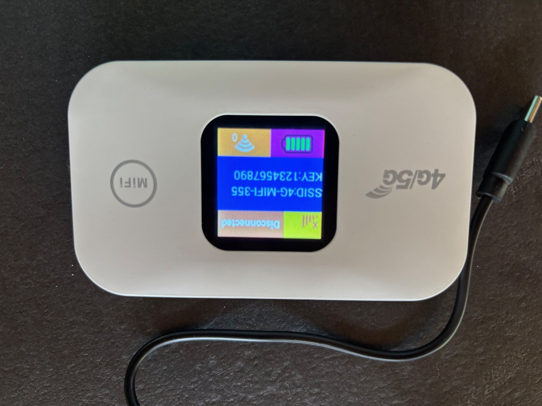 Modem & Router: Router WIFI Mobile 4G/5G 300 Mbps USB Type C – Nuovo e nell'imballaggio originale da Grône venduto da Phrs
