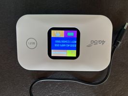 Router WIFI Mobile 4G/5G 300 Mbps USB Type C