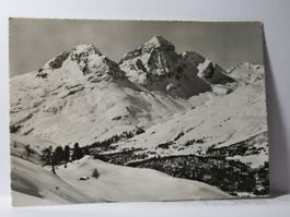St. Moritz ,  Piz Albana und Piz Julier  1948