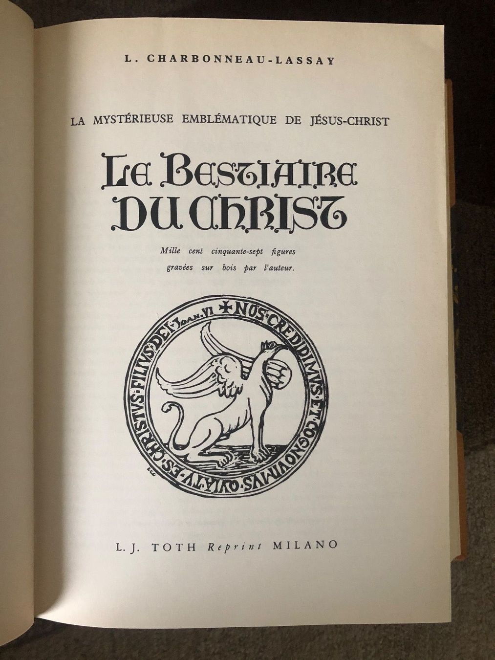 Bücher: Le bestiaire du Christ – Gebraucht aus Petit-Lancy von Hastala42 2