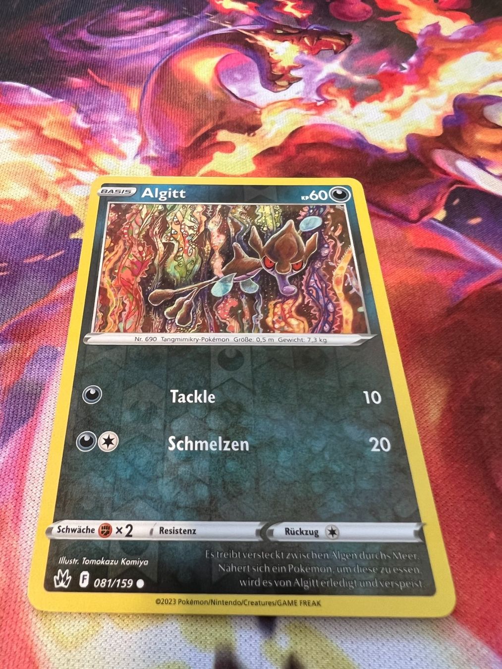 Pokémon Carte collezionabili: Algitt (CRZ 081) / Reverse Holo / Zenit der Könige – Nuovo (secondo la descrizione) da Bülach venduto da CherryBlu