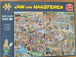 Comic Puzzle 1000 Teile Die Drogerie Jan van Haasteren
