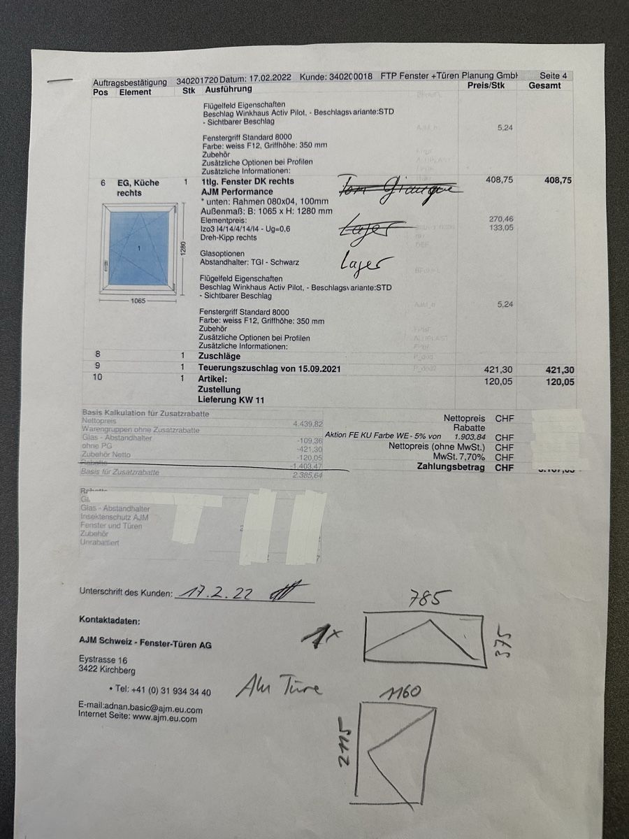 Fenster: PVC Fenster – Neu (gemäss Beschreibung) aus Biel/Bienne von