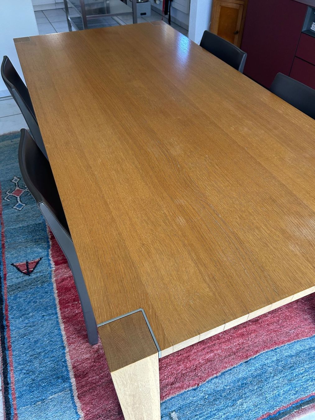 Pfister Tavoli: Massiver Esstisch aus Eichenholz, 200x95cm – Usato da Murten venduto da zia_6czz