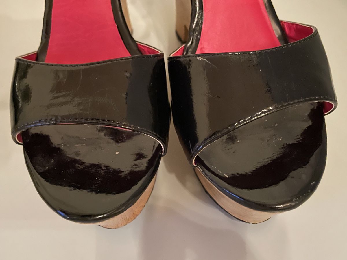 Scarpe da donna: Sandales compensées noires Promise, taille 37.5 – Nuovo (secondo la descrizione) da Vuadens venduto da Nina11 3