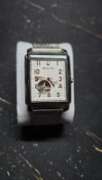 Bulova Automatic Watch Stainless Steel Mesh Strap Rectangula