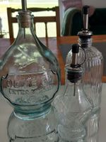 3er  Küchen Menage mit Wandspiegel/ Glas