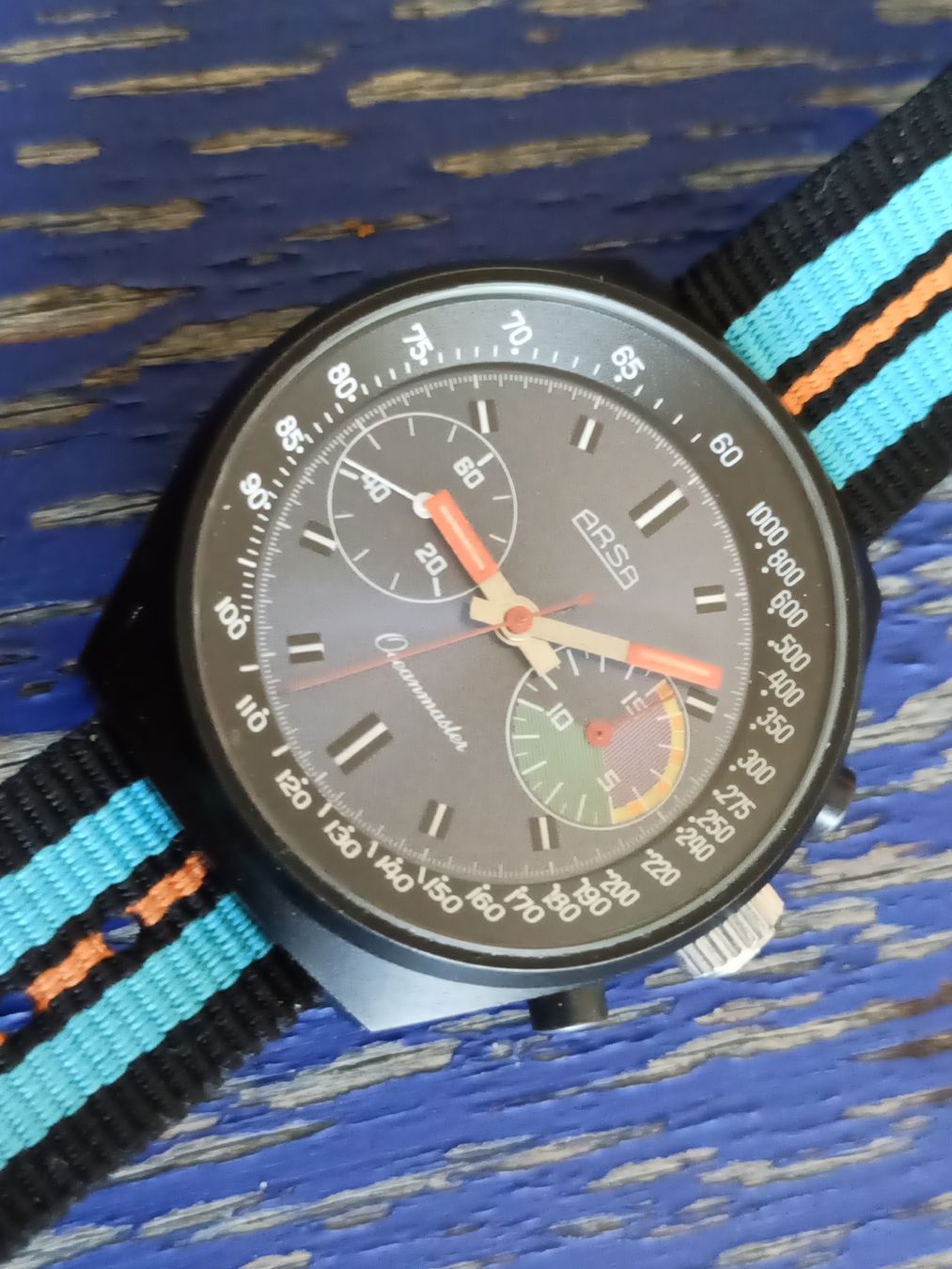 Orologi: Arsa Oceanmaster Chronograph Handaufzug  – Usato da Dübendorf venduto da Puenti007