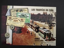Cuba Strassenbahn 2004 Block  **  Luxus   (B822)