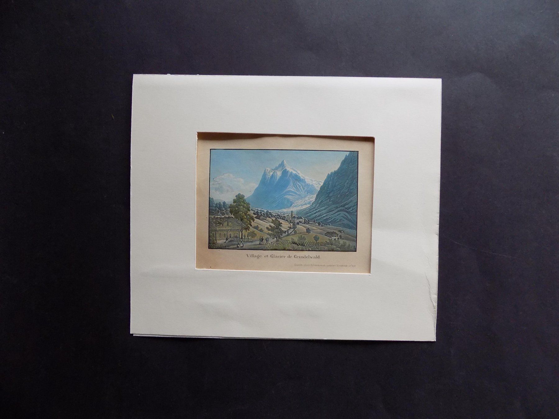 Incisioni: village de Grindelwald – Usato da Risch venduto da Rischli15