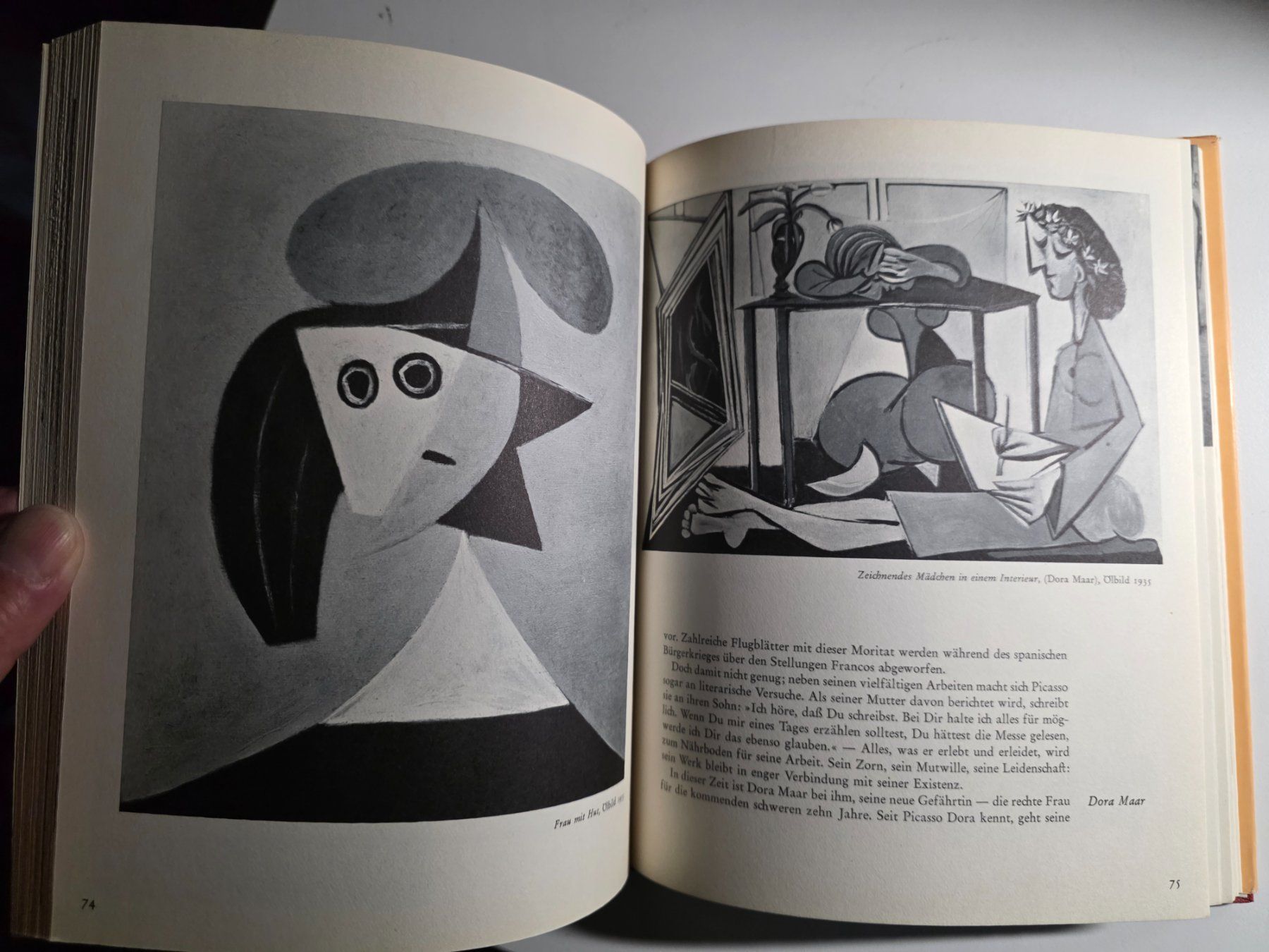 Libri: Picasso - Eine Bild Biographie - Lothar Günther Buchheim – Usato da Walterswil BE venduto da Lonitti 9